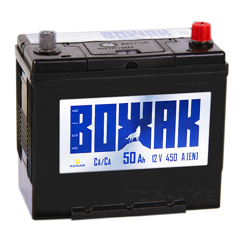 Аккумулятор Вожак 50 Ач 450 А