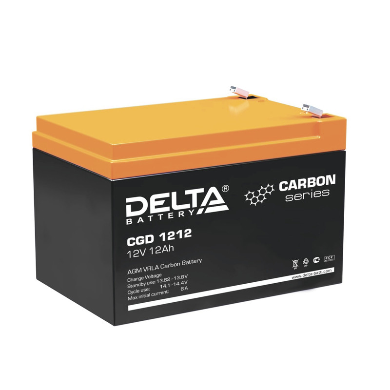 Аккумулятор Delta CGD1212 12V 12Ah