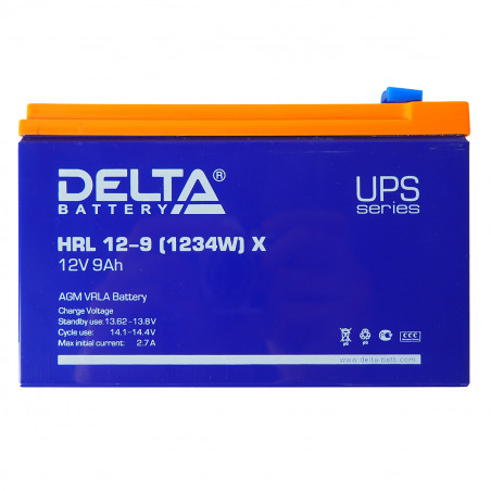 Аккумулятор Delta HRL12-9 X 12V 9Ah