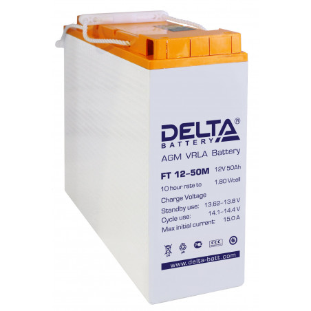 Аккумулятор Delta FTM 12-50 12V 50Ah