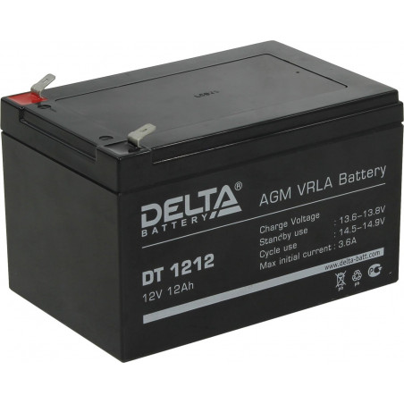 Аккумулятор Delta DT1212 12V 12Ah