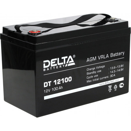Аккумулятор Delta DT12100 12V 100Ah