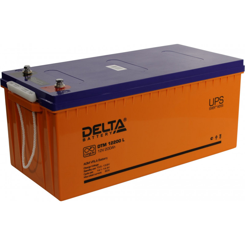 Аккумулятор Delta DTM12200L 12V 200Ah