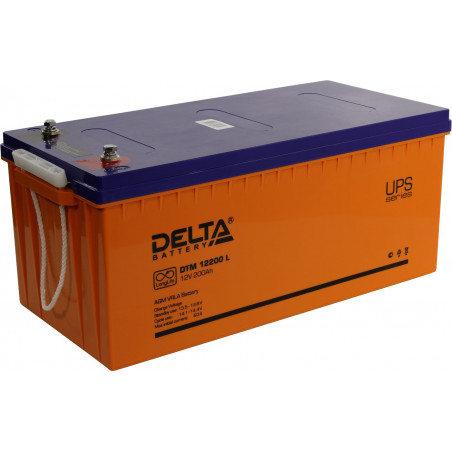 Аккумулятор Delta DTM12200L 12V 200Ah
