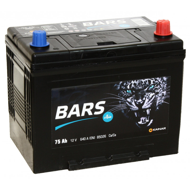 Аккумулятор Bars 75 Ач 640 А