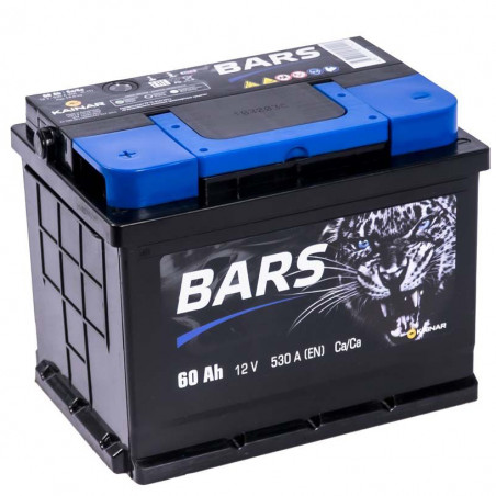 Аккумулятор Bars 60Ah 530А