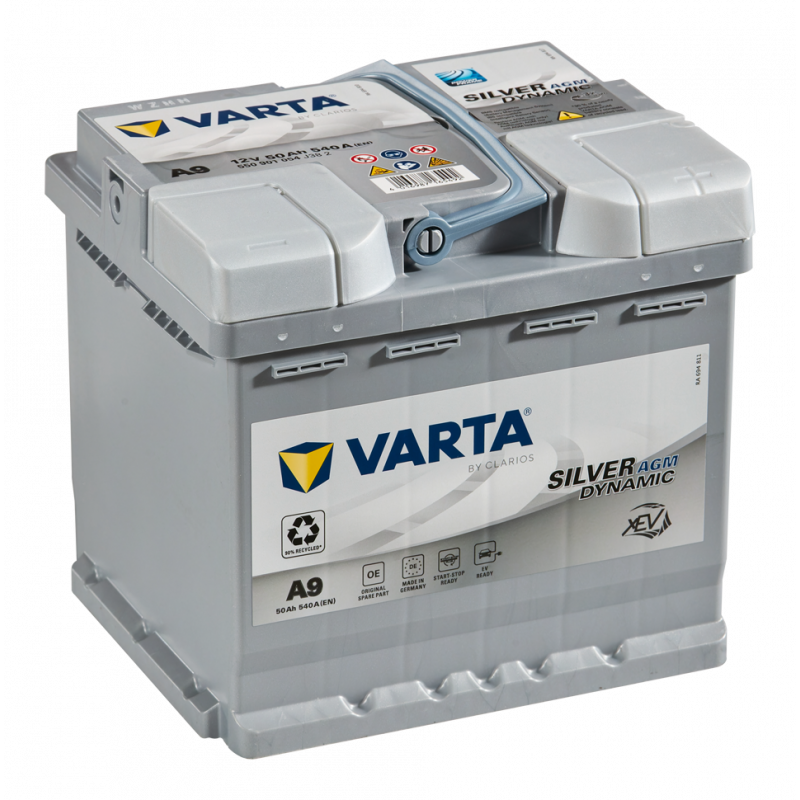 Аккумулятор VARTA Silver Dynamic AGM A9 (550 901 054)