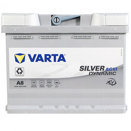 Аккумулятор VARTA Silver Dynamic AGM A8 (560 901 068)