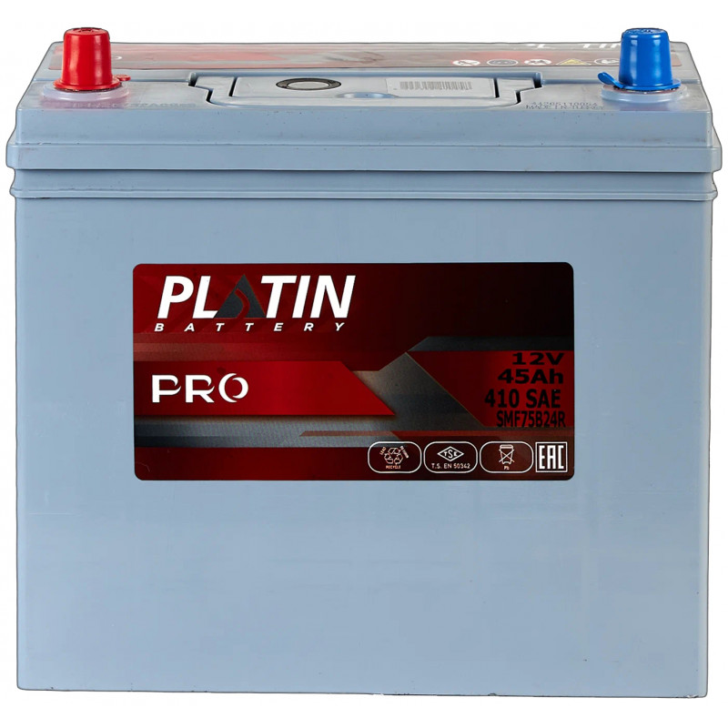 Аккумулятор Platin Pro 45Ah 410A SMF75B24R