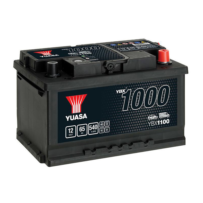 Аккумулятор YUASA YBX1100 65Ah 540A