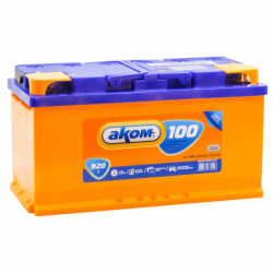 Аккумулятор АКОМ 100 Ач 920 А