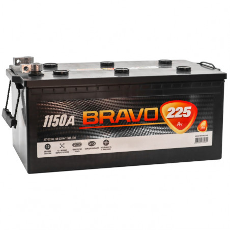 Грузовой аккумулятор Bravo 225 Ач 1150 А