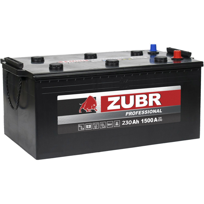 Аккумулятор Zubr ZD6 230 Ач 1500 А
