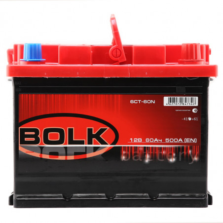 Аккумулятор Bolk 60 Ач 500 А