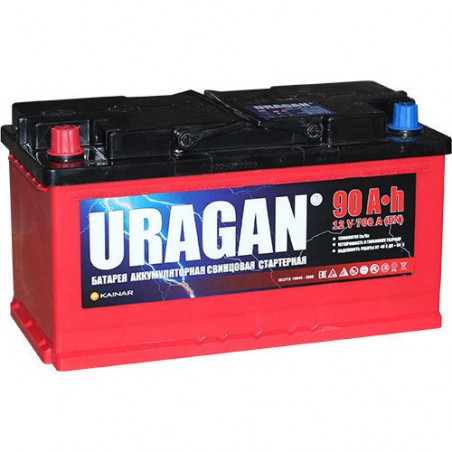 Аккумулятор Uragan 90 Ач 700 А
