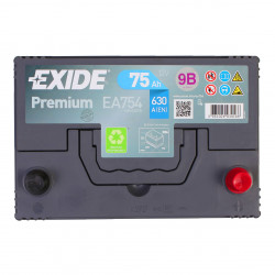 Аккумулятор Exide EA754 D26