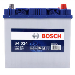 Аккумулятор Bosch S4 60Ah 540A D23L (0092S40240)