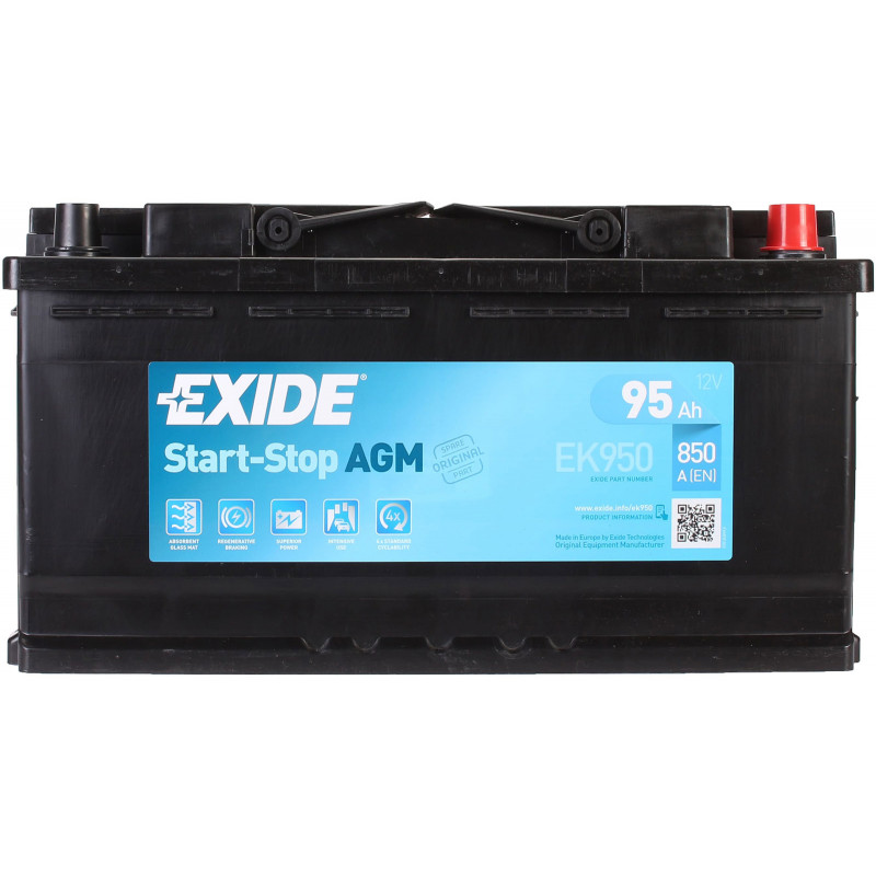 Аккумулятор Exide EK950